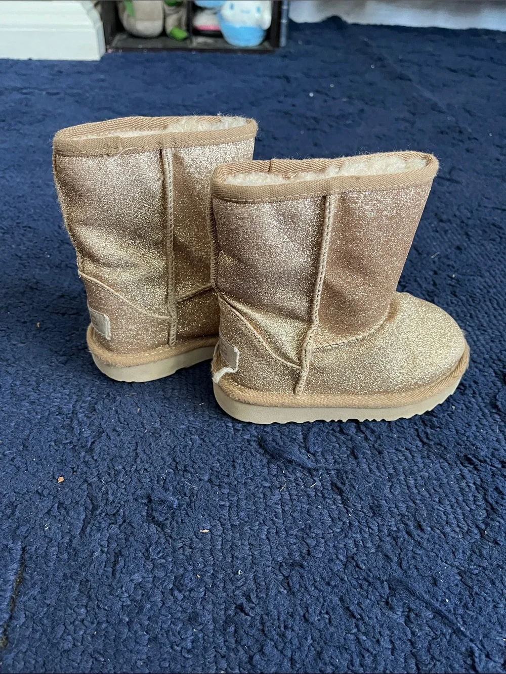 UGG Kids Sparkle Chestnut Boots